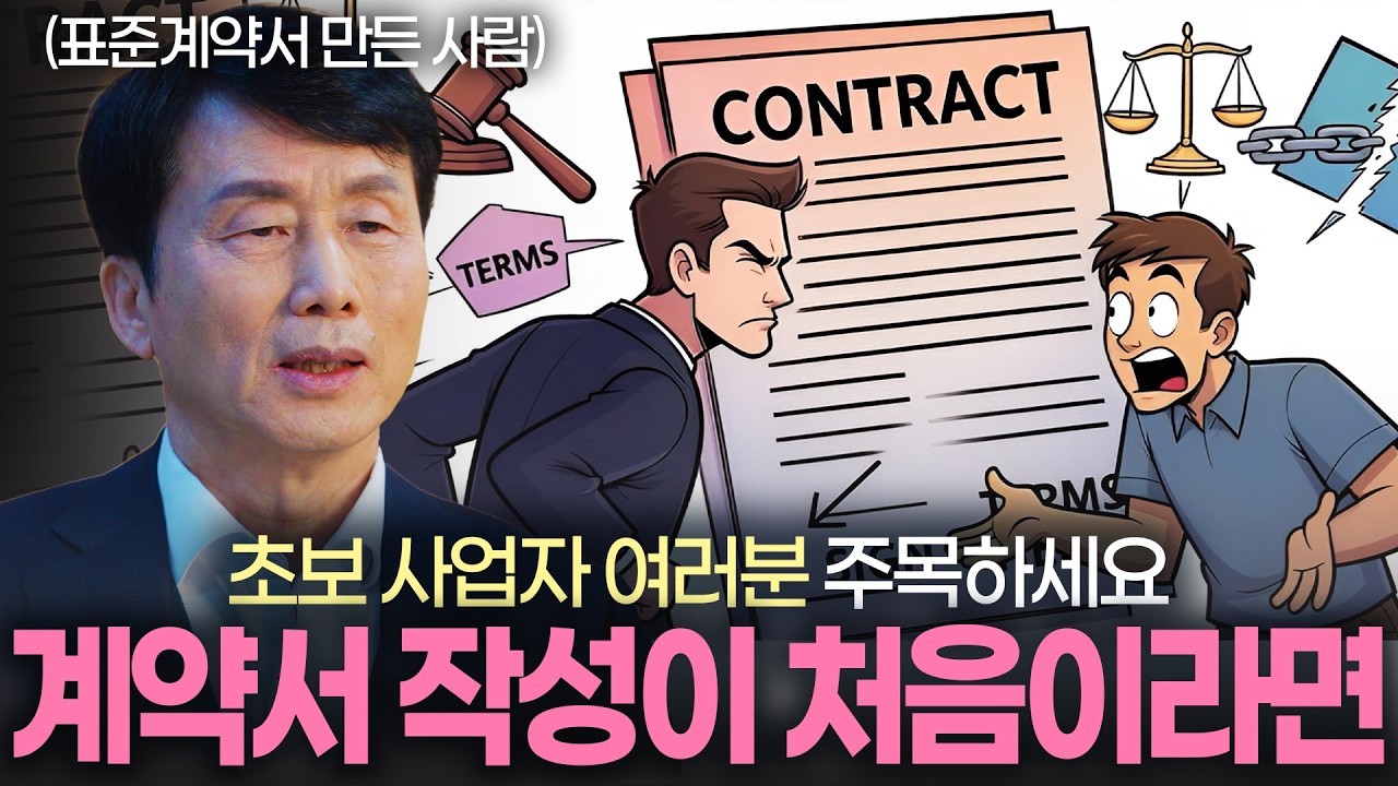 (※표준계약서 양식 제공) 거래계약서? 셀프도 얼마든지 가능합니다ㅣ월간 해마루 EP.10 (오재창 변호사)