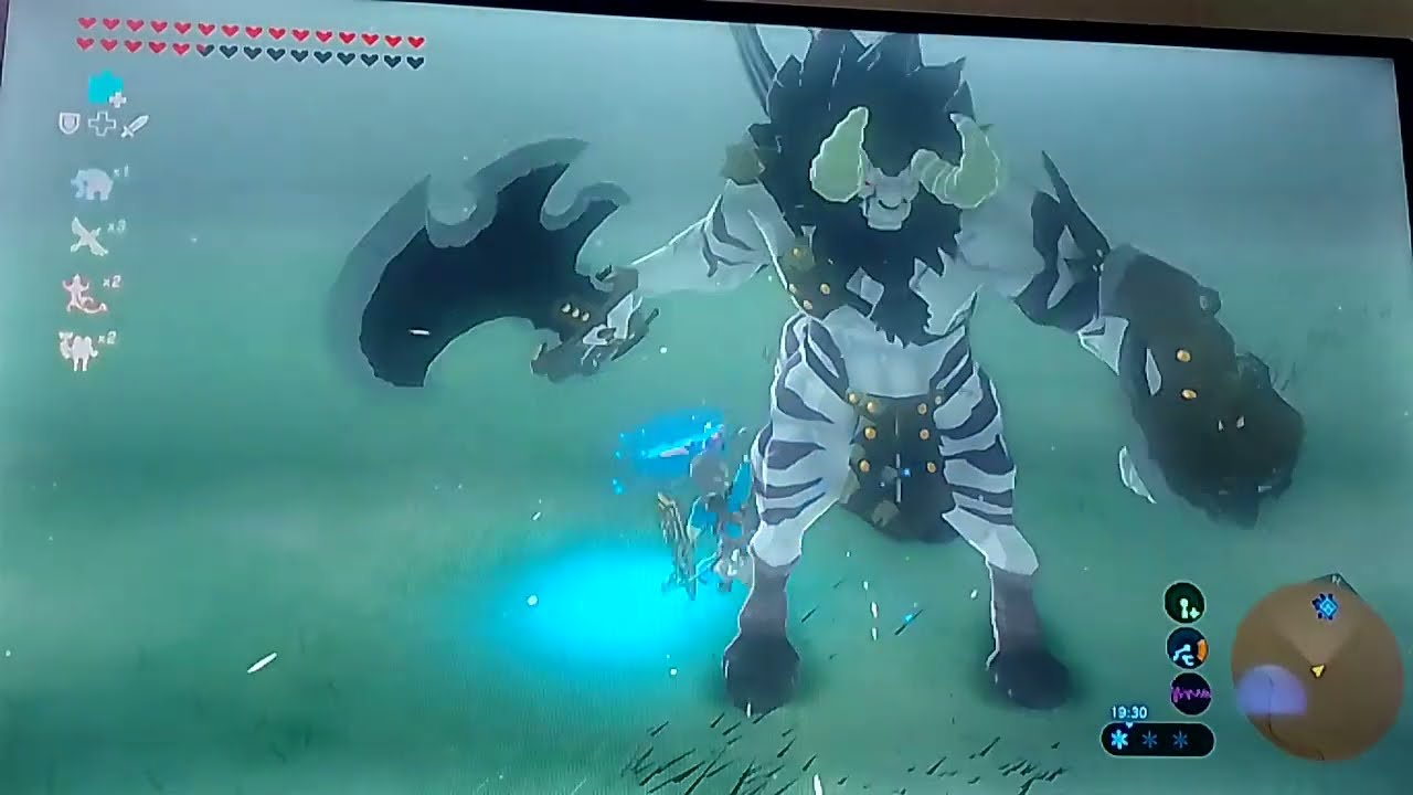 Zelda BOTW 🗡️🛡️🏹 - episode 57 - upgrating barbarian armor + fighting with lynels 