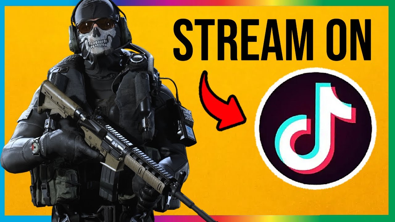 How to Stream Warzone on TikTok (EASY!)