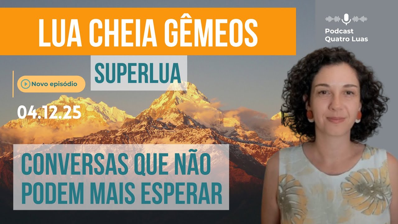 A Verdade Chega com a Lua Cheia em Gêmeos: o que você precisa ver AGORA! (04/12/25)