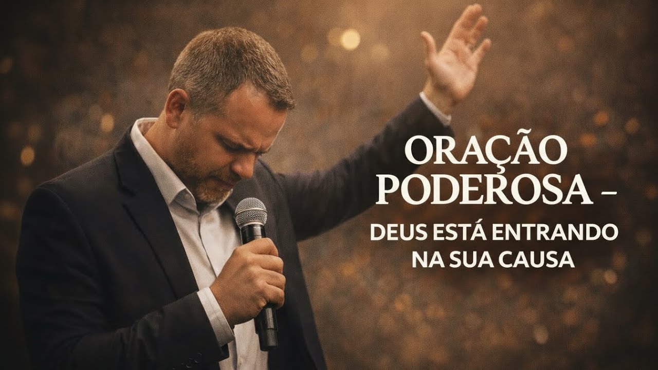 🔥 ORAÇÃO PODEROSA – DEUS ESTÁ ENTRANDO NA SUA CAUSA | Receba Sua Vitória 🙏