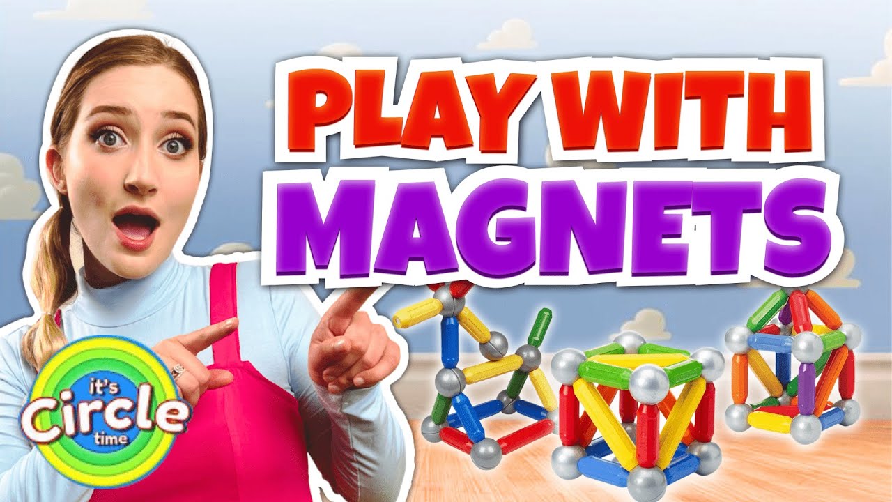 Fun Way to Learn Colors and the Alphabet for Kids with Colorful Magnets | Miss Sarah Sunshine