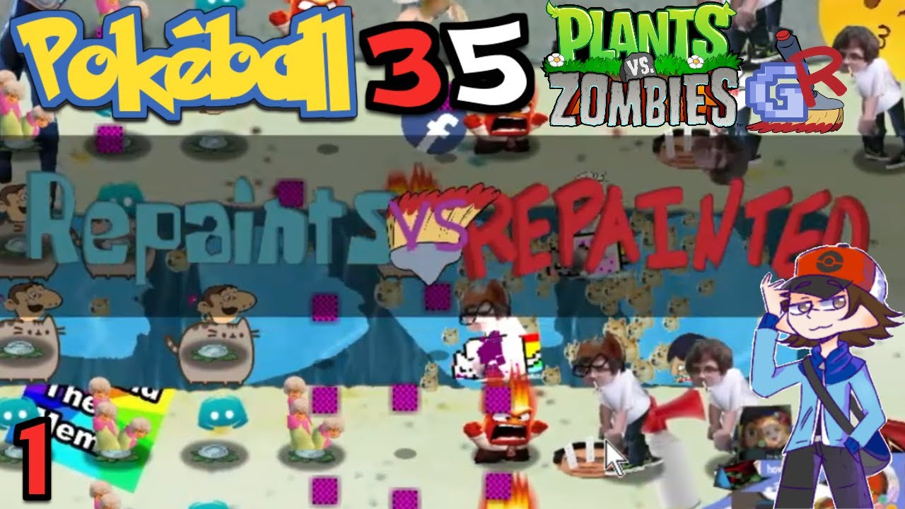 Playing Plants VS. Zombies Repainted (Part 1/2) - | Stream Highlights |