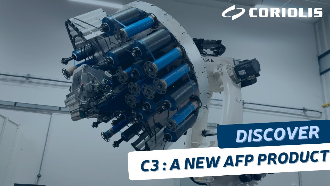 Coriolis C3 : Fiber placement dockable head for large parts