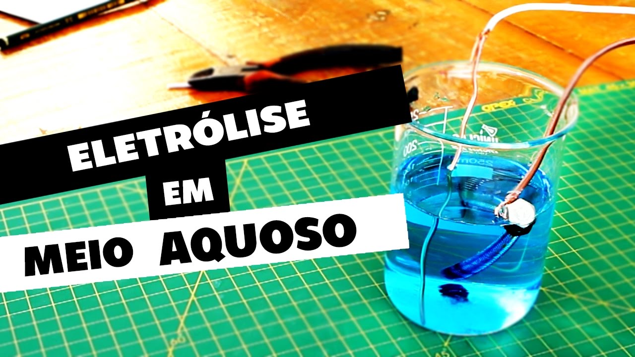 MUDANDO A COR DE METAIS | ELECTROLYSIS - CHEM EXP (ENGLISH SUBTITLES)