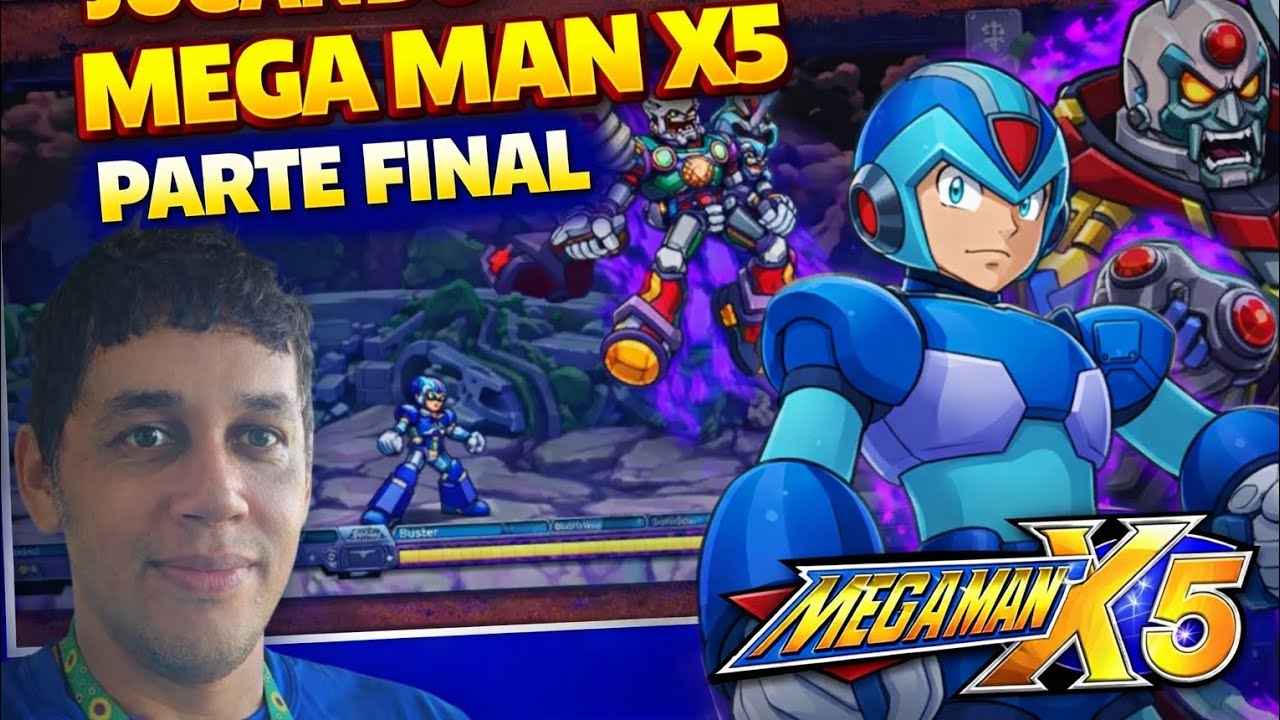 Jogando megamanx5 parte final 