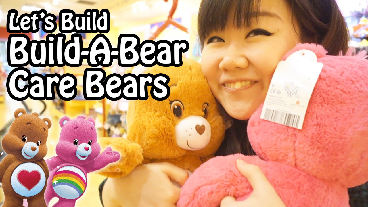 Let's Build Build-A-Bear BAB Care Bears - Cheer Bear & Tenderheart Bear!!