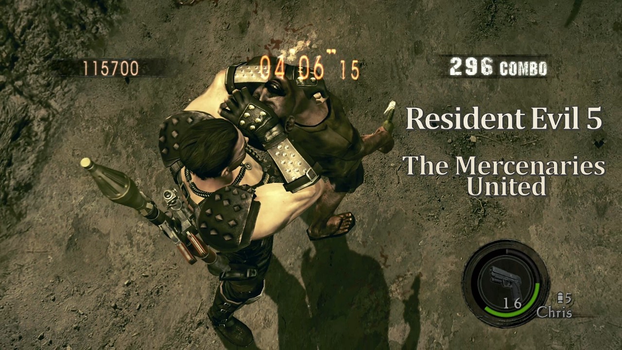 バイオハザード5 アンリミテッド マーセナリーズ The Mercenaries Resident Evil 5
