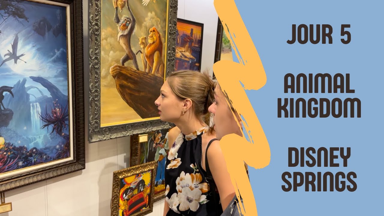 Été 2023 - Jour 5 - Animal Kingdom et Disney Springs - Vlog Disney en français - Bella Isabella WDW