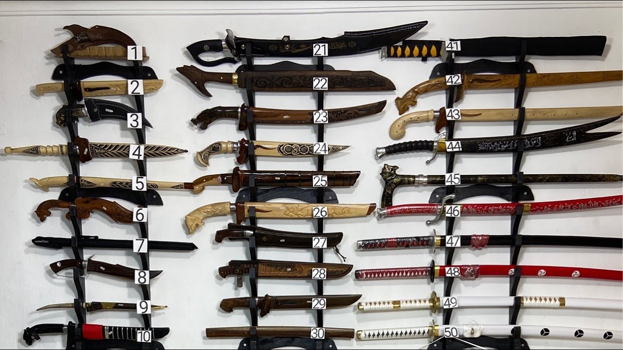 PROMO BELI 1 GRATIS 1 - KATANA PEDANG GOLOK PISAU DAN BONUS !!