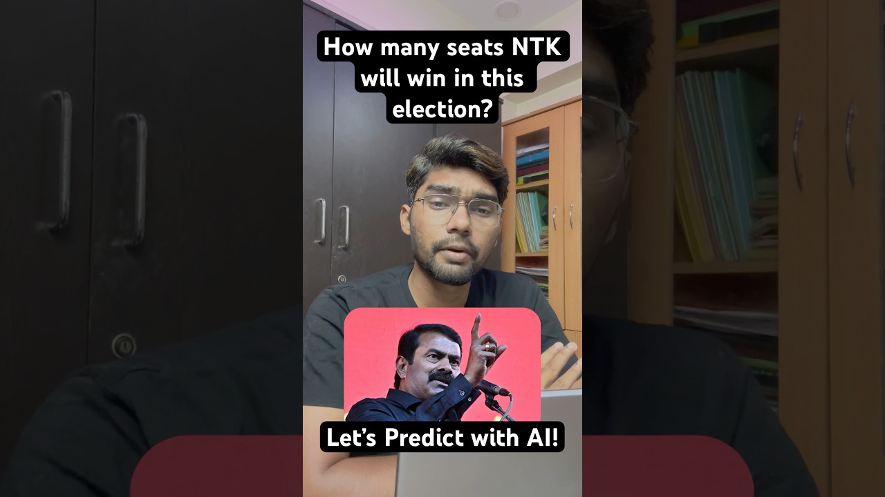 Who will win the 2026 Election? Let&rsquo;s use AI to predict the exact results! 🤖📊 #shorts #ntk #ai