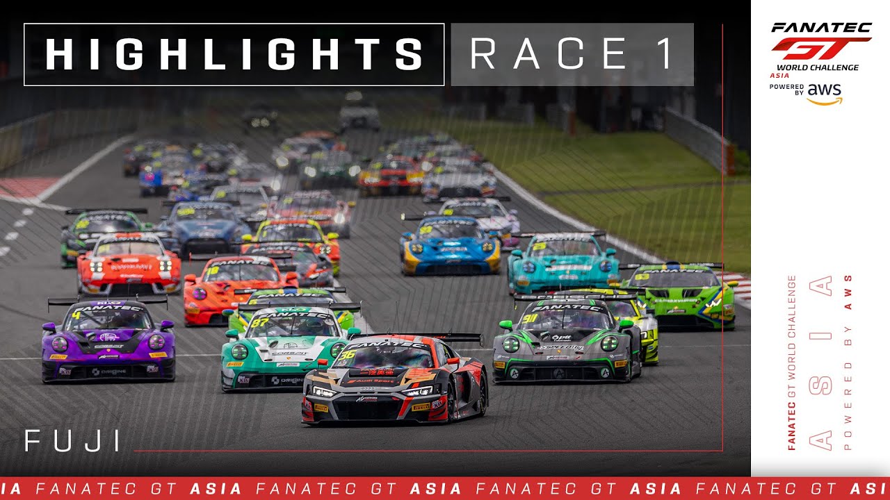 HIGHLIGHTS | Race 1 | Fuji | Fanatec GT Asia 2024