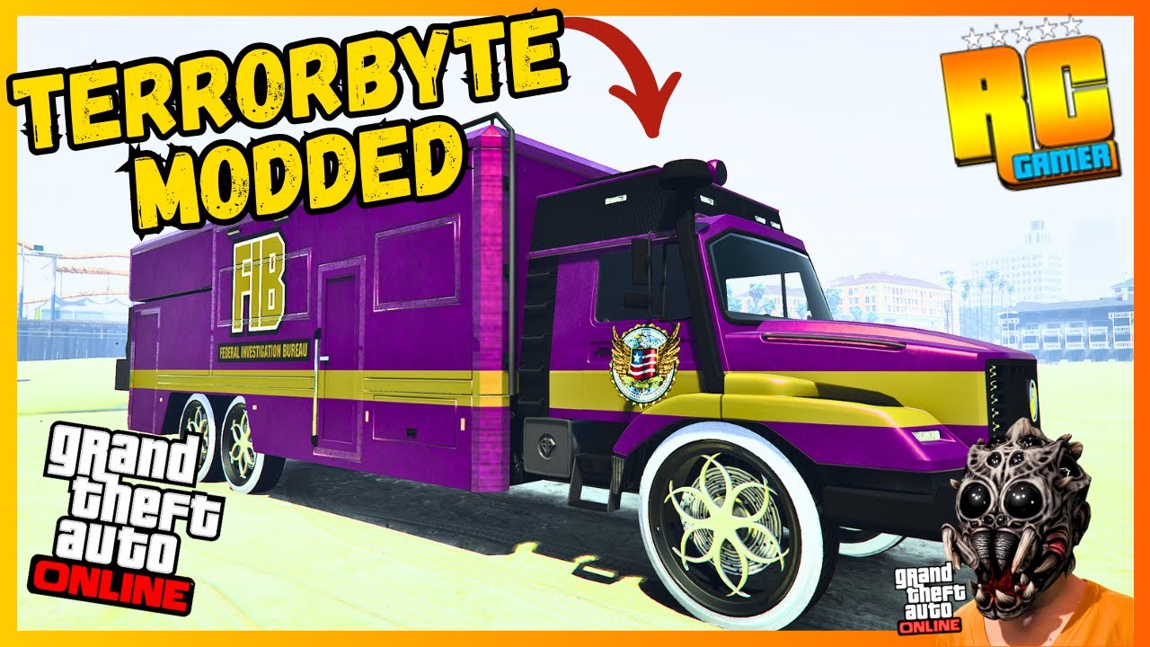 GTA V COMO FAZER TERRORBYTE MODDED TOPZEIRA