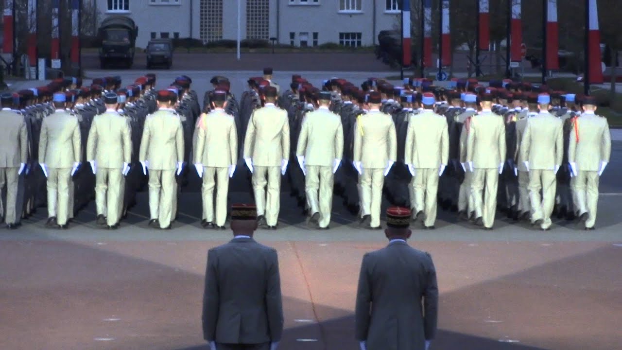 remise de galons 308 ème promo  chant de pied ferme