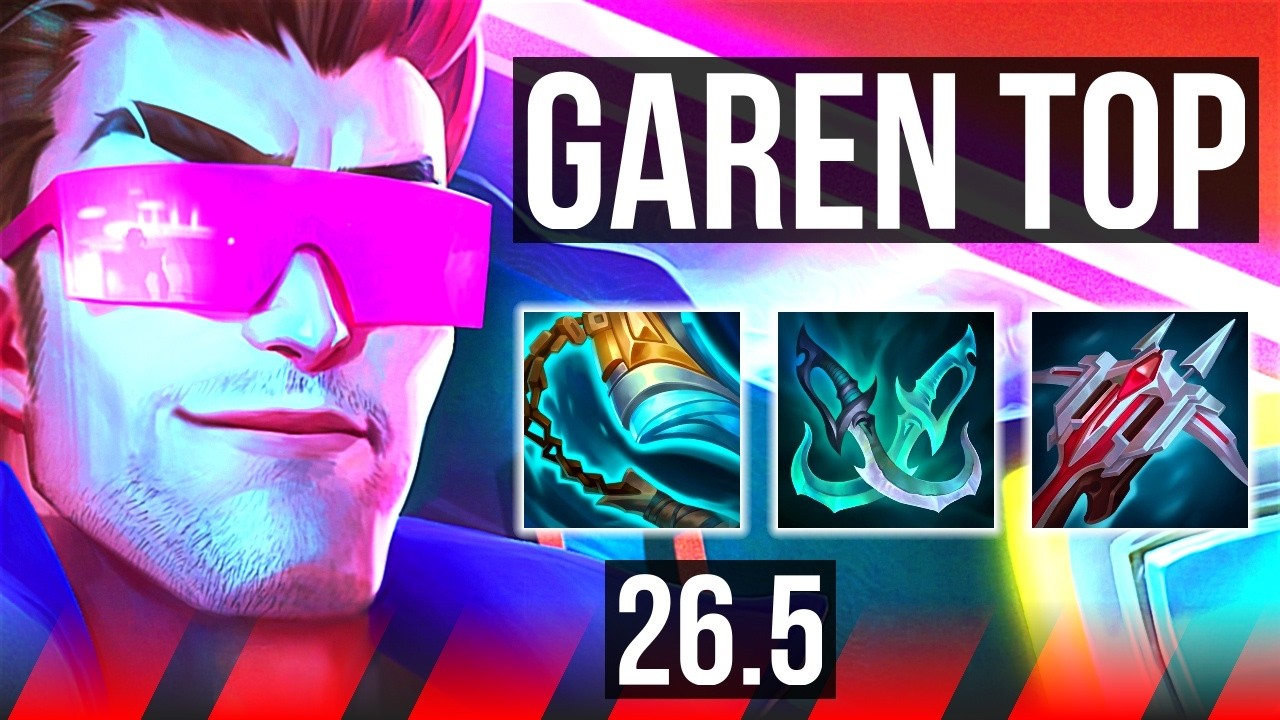 GAREN vs SETT (TOP) | Good KDA: 16/2/4 | EUW Master | 26.5