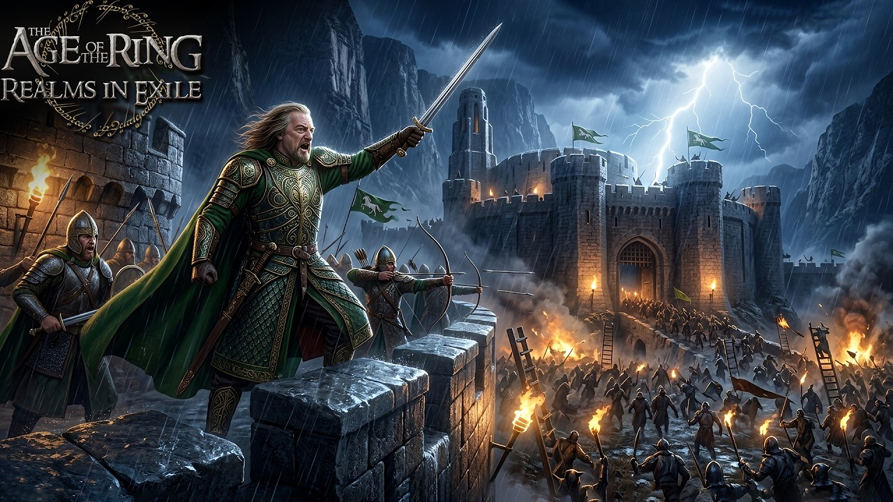 Rohan in the Hornburg showcase! | Age of the Ring – Realms in Exile (0.8.6) | Bfme Games | Lotr