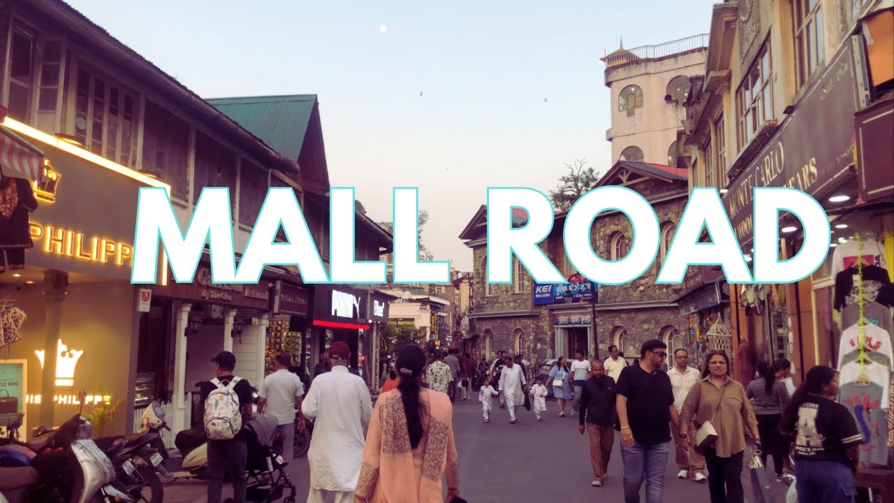 Mussoorie Mall Road Walking Tour | Historical 1885 Church & Summer Rush POV 🏔️🏛️