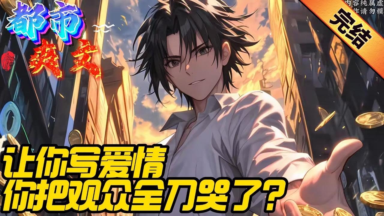 完结《让你写爱情，你把观众全刀哭了？》苏晨穿越平行世界，来到青年编剧大赛的比赛现场，激活了最强创作系统。比赛中，选手们根据命题进行创作。#穿越#小說推文#开局 #小说 #小說#都市 #玄幻小說#爽文