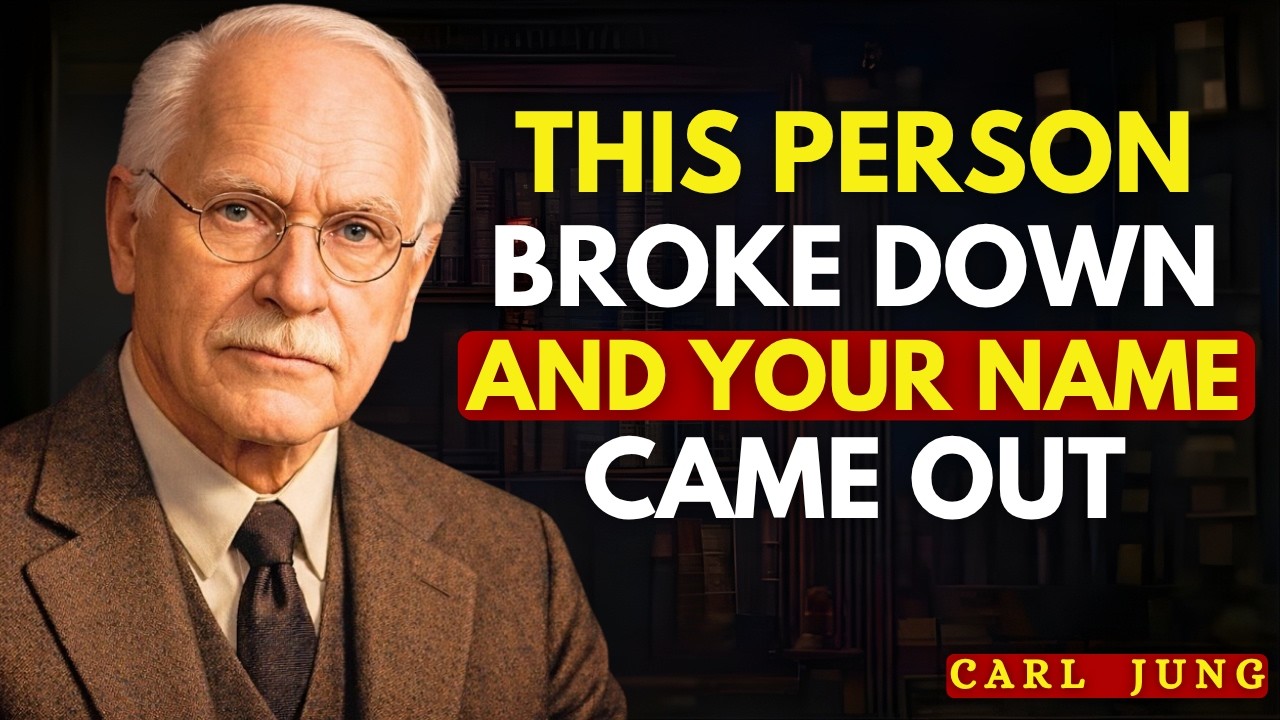 Карл Юнг - Этот человек только что расплакался перед кем-то, и вдруг выпало ваше имя..!