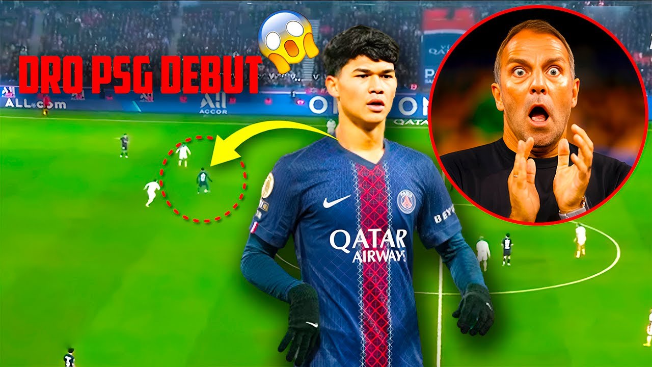 CÓMO DRO SORPRENDIÓ A HANSI FLICK EN SU DEBUT CON EL PSG 🤯