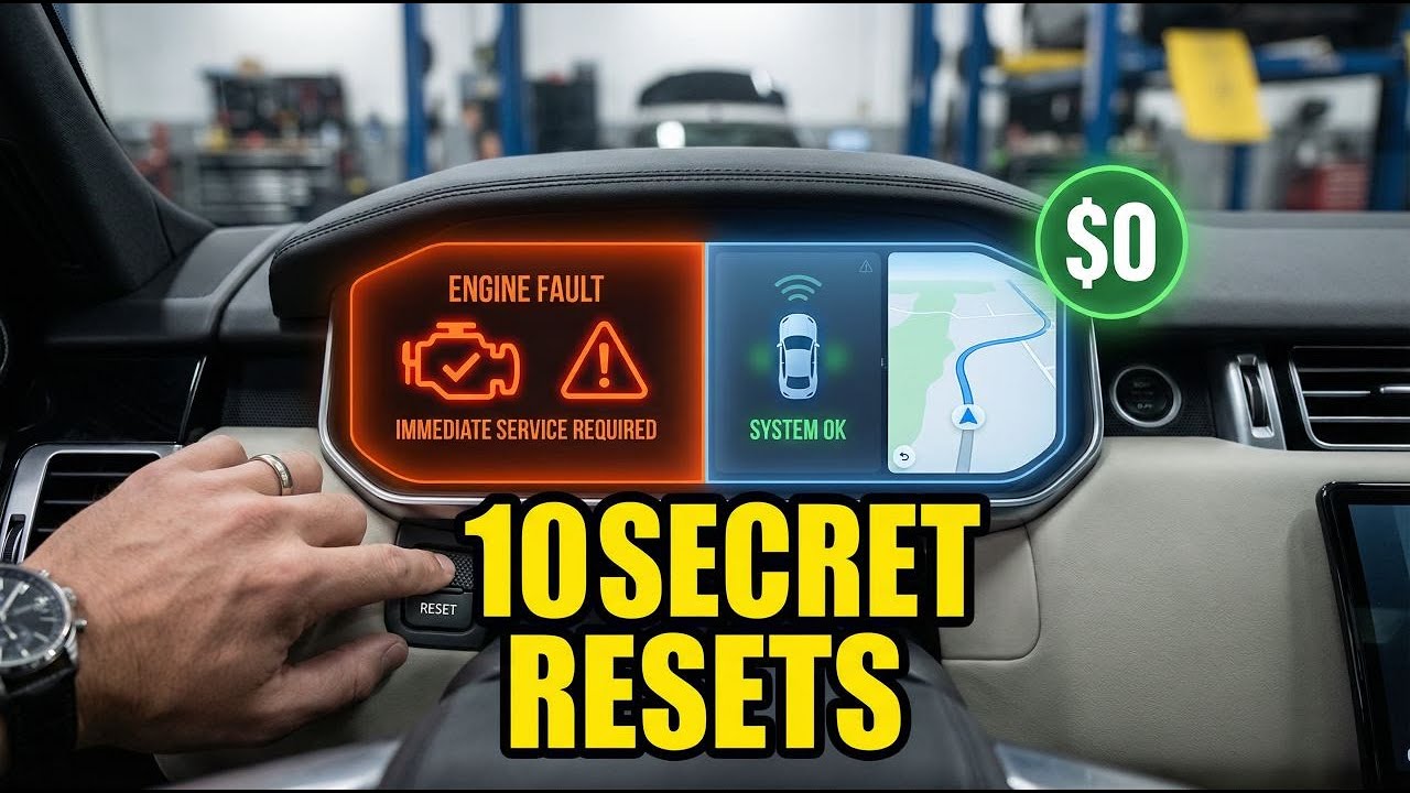 10 SECRET Car Resets Every Owner Should Know ($0 FIX)