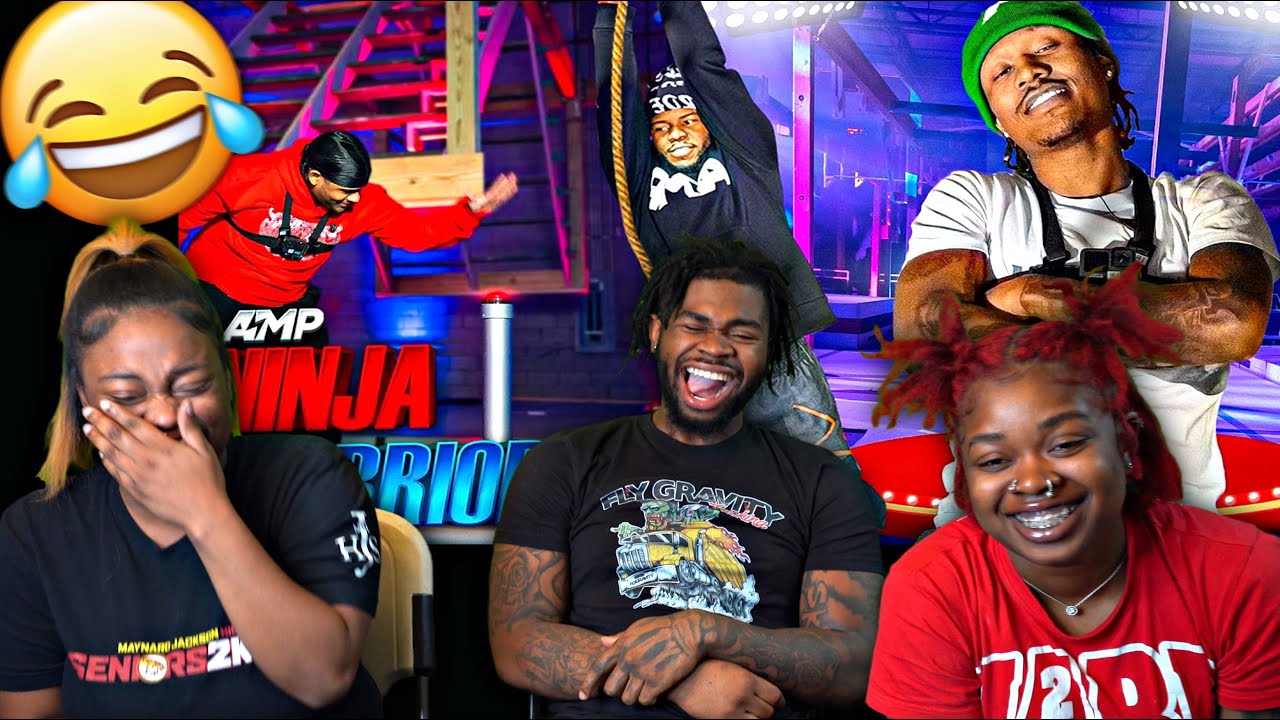 ЭТО СВЕЛО С УМА!! AMP NINJA WARRIOR | РЕАКЦИЯ