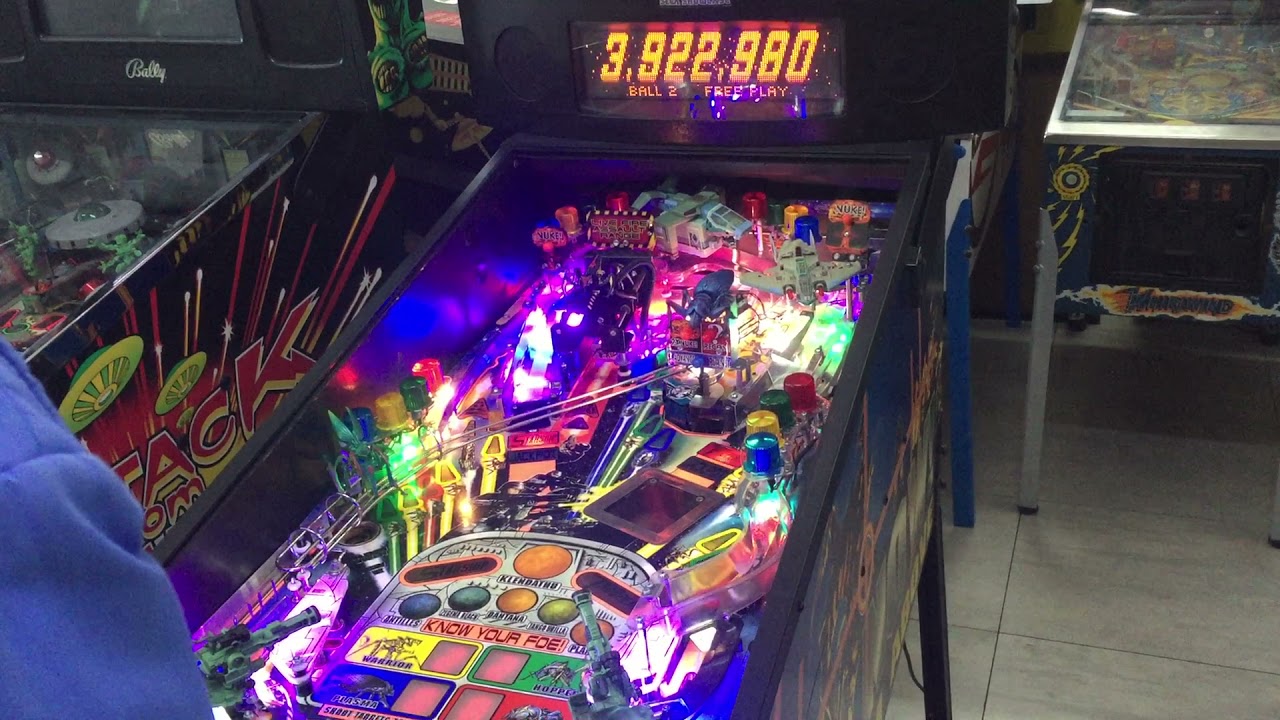 Starship Troopers Pinball Gameplay [Sega 1997]