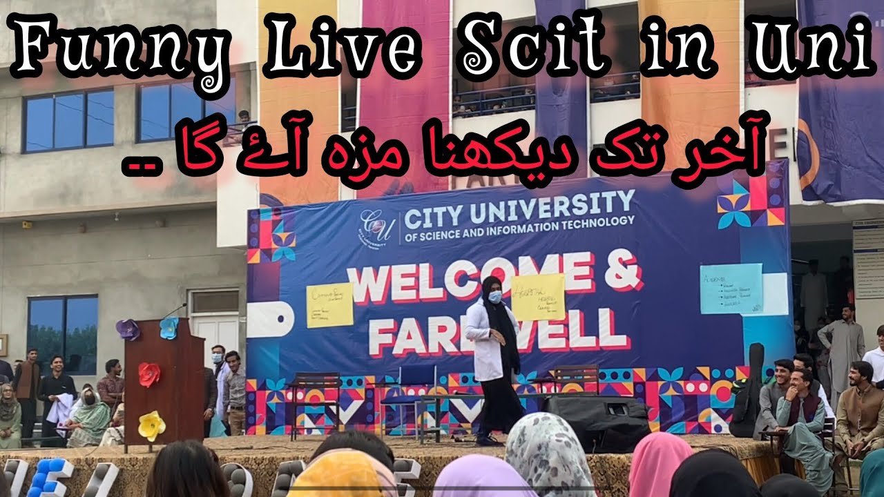 Live performance Scit in Uni Farewell and welcome party | City University Peshawar | CUSIT |