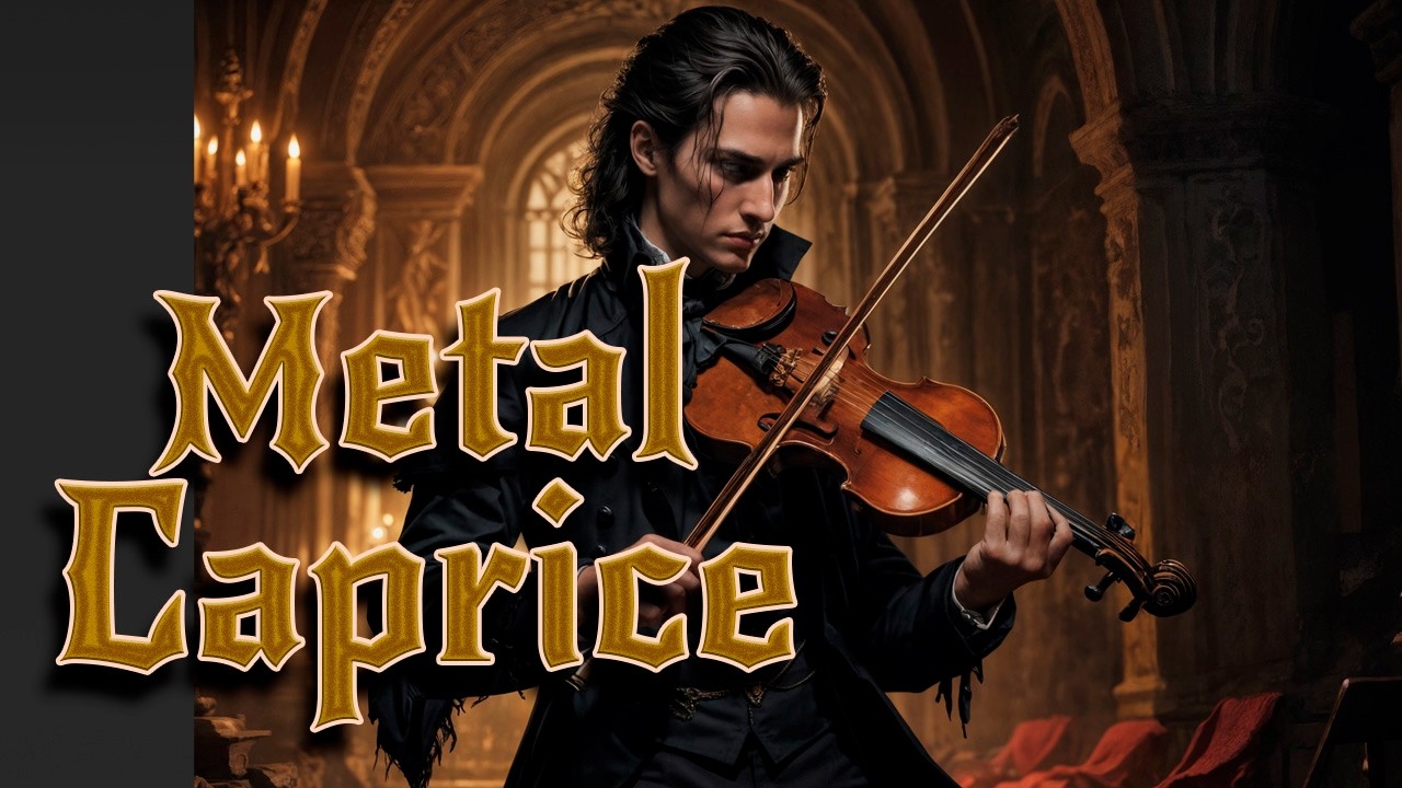Metal Caprice – Paganini Inspired Neoclassical Power Metal (Instrumental 1h 29m Mix)