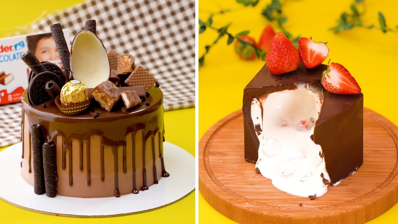 How To Make Sweet Chocolate Dessert For Everyday | So Tasty Chocolate Cake Recipes