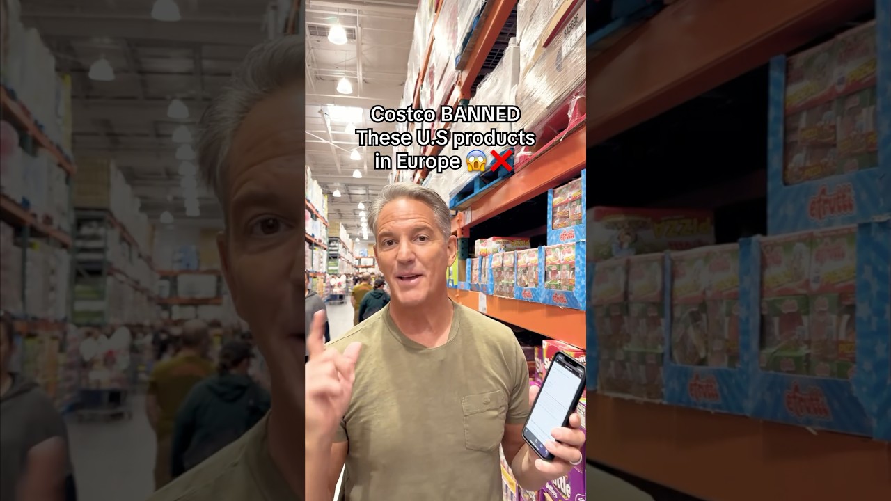 Costco ЗАПРЕТИЛА эти американские продукты в Европе 😱❌