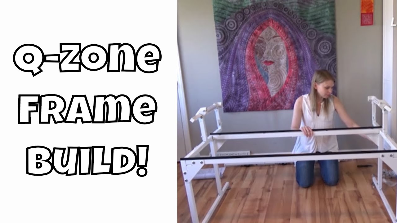 How to Set Up Your Grace Q-Zone Hoop Frame with a Home Sewing Machine