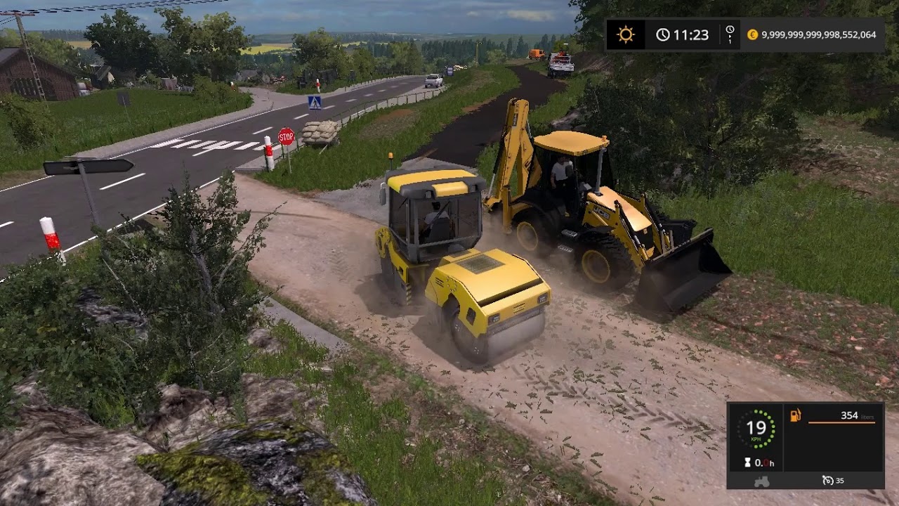 Road Construction [PART 1] - FS 17 Gameplay (game pc)