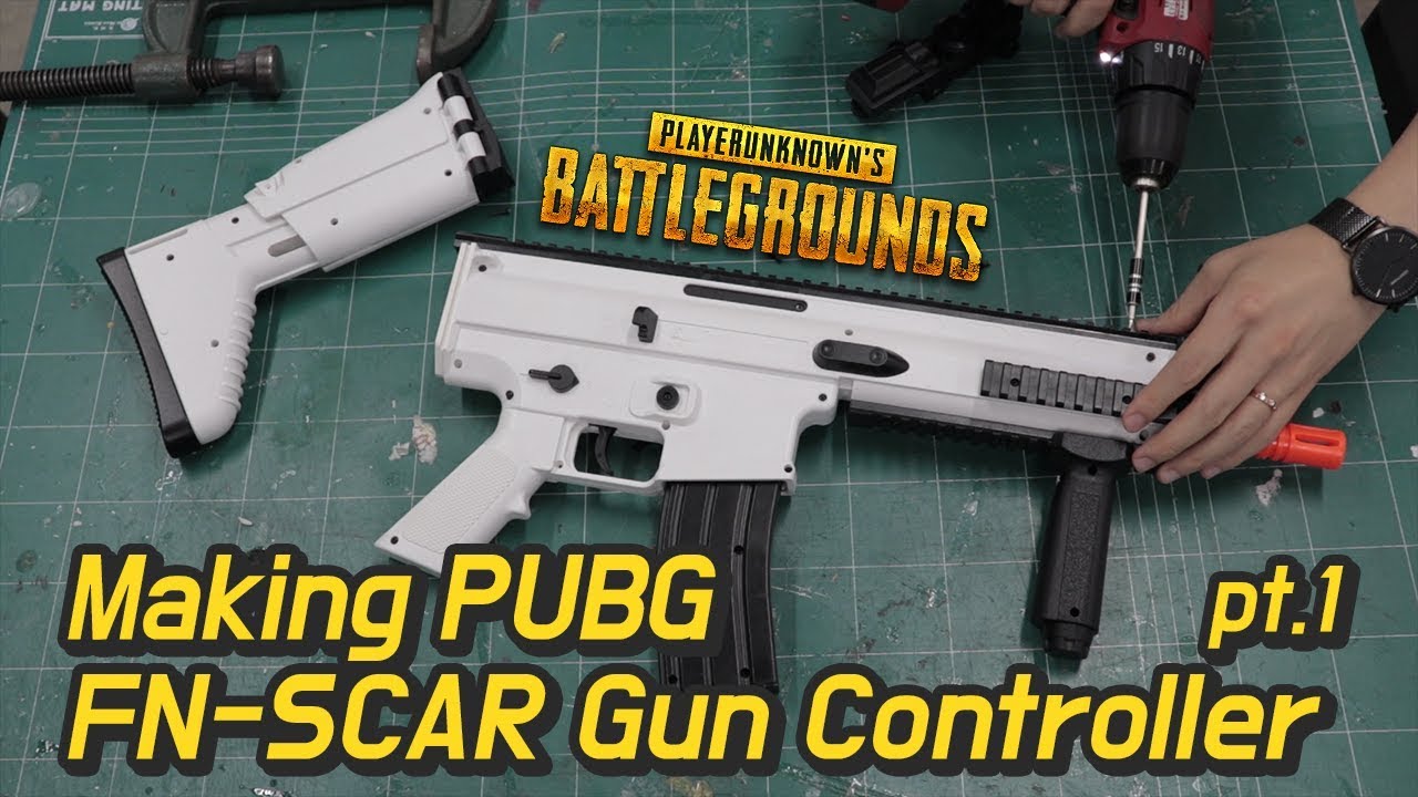 Making PUBG FN-SCAR Gun Controller #1 Recoil Simulator