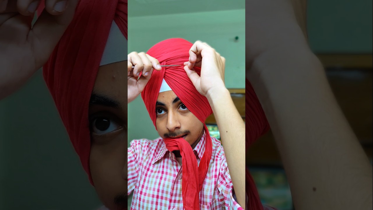 wattan wali pagg ❤ #paggtatorial #dastaar #turban #pagglovers #pagg #subscribe #shubh