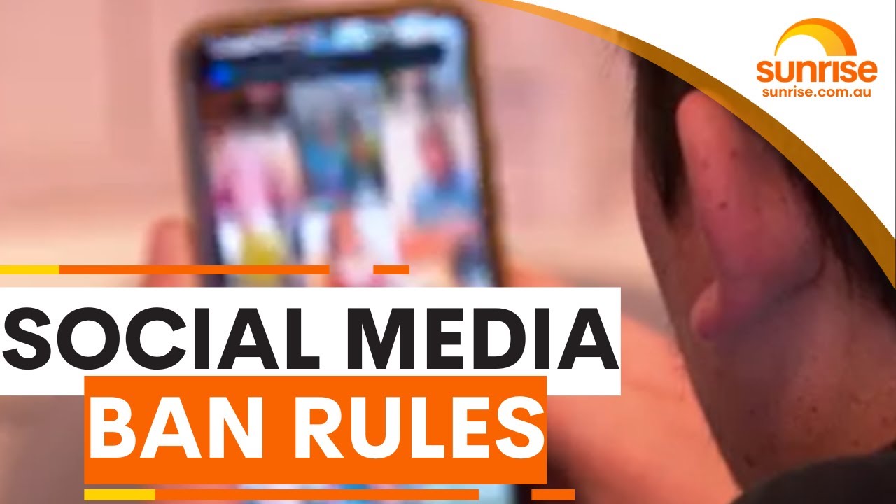 Social media ban rules  | Sunrise