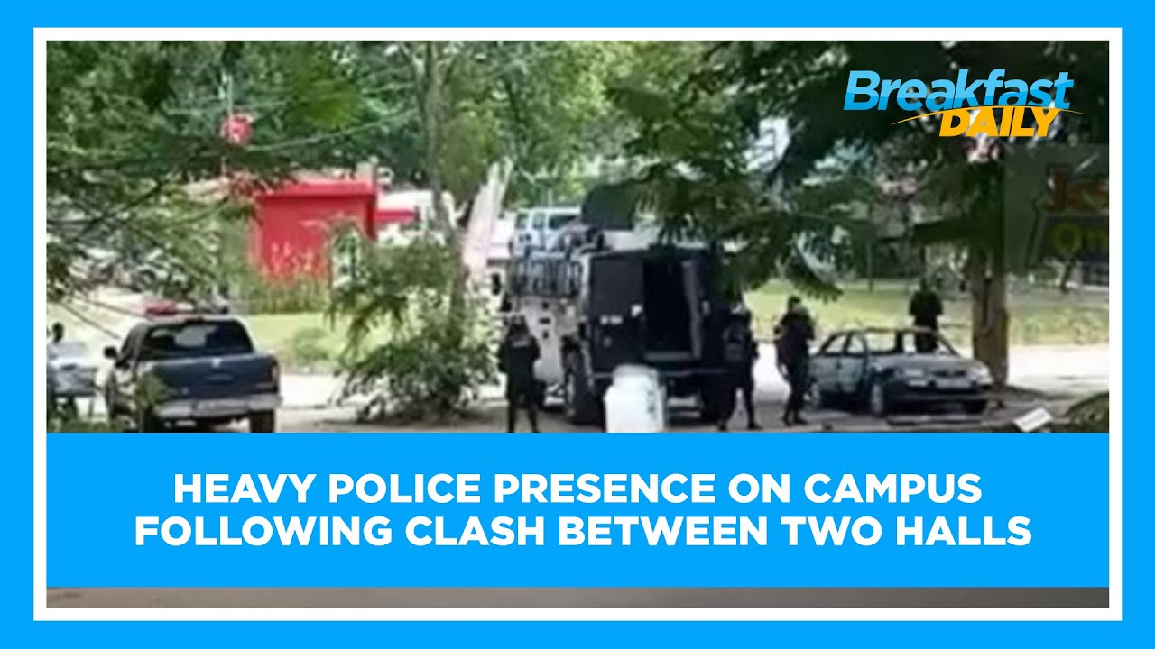 University of Ghana: Heavy Police Presence on Campus following clash between two halls