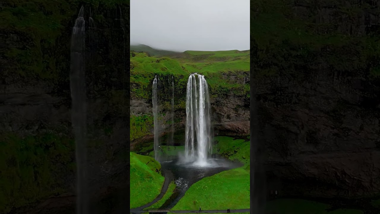 Seljalandsfoss Waterfall, Golden Circle, Iceland, Summer 2025