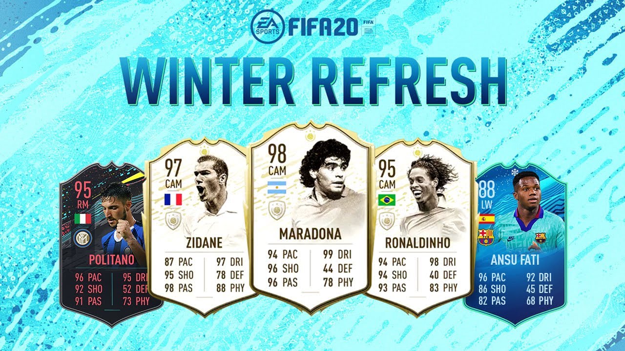 АНСУ ФАТИ В FIFA, WINTER REFRESH И PRIME ICON MOMENTS! &mdash; FIFA 20 Ultimate Team