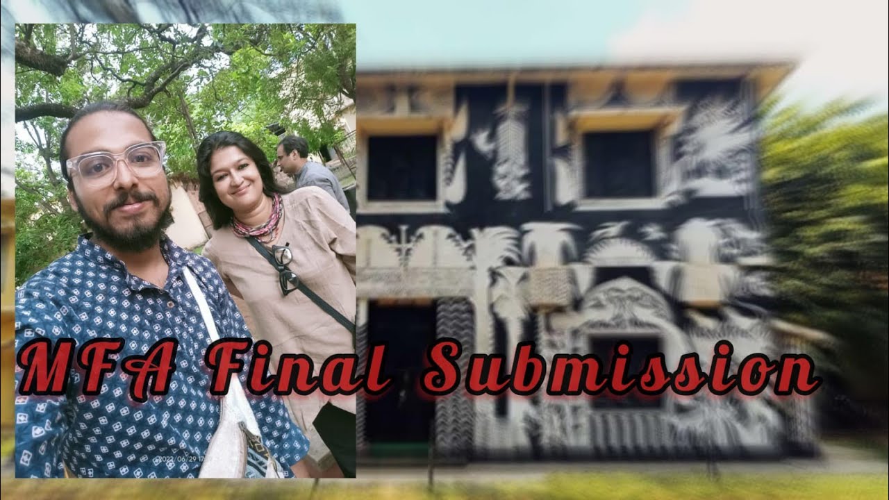 Visva Bharati Kala Vabana (MFA final exam 2022) Exhibition * Santiniketan * RS Vlogs