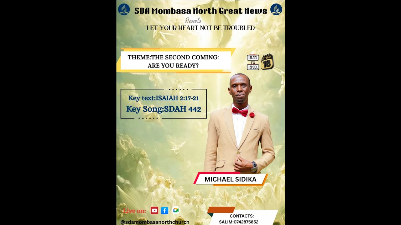 THE SECOND COMING :ARE YOU READY?