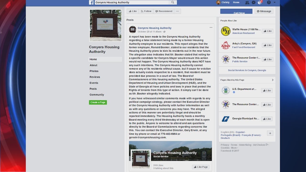 Second complaint against campaign of Conyer's mayor candidate