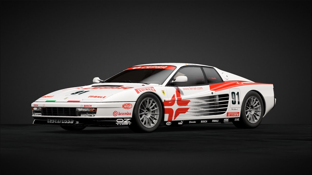 435Kmh 270mph Ferrari Testarossa Setup Velocidad Máxima | Gran Turismo 7