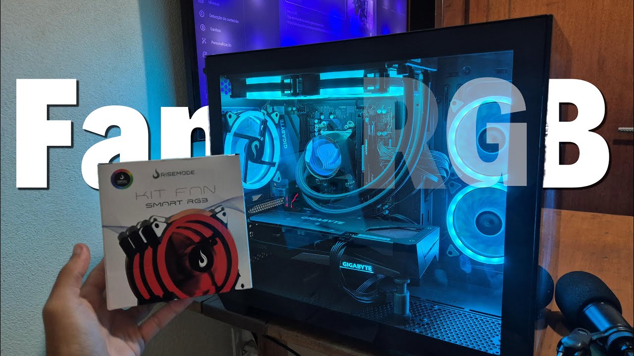 Comprei um Kit de Fans da Rise Mode | Será que compensou? (Instalação e review)