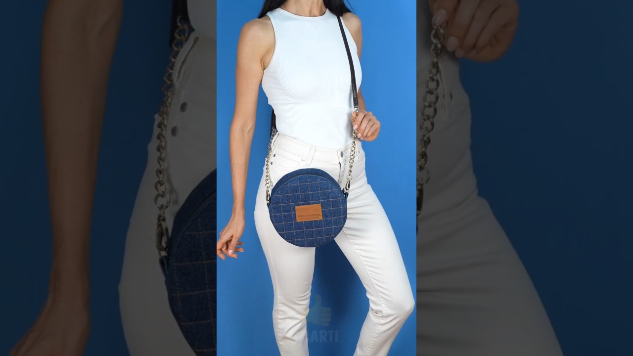How to sew a style bag from old jeans! Miarti👜✂️