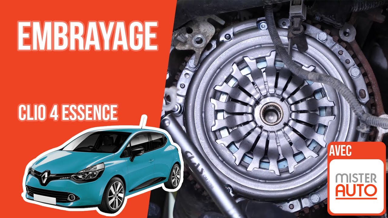 Changer l'embrayage Clio 4 1.2 16V 🚗