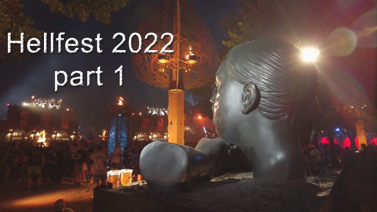 Hellfest 2022    part 1 appelé Hellfest Summer Open Air festival de musique extrême #tvsevreetmaine