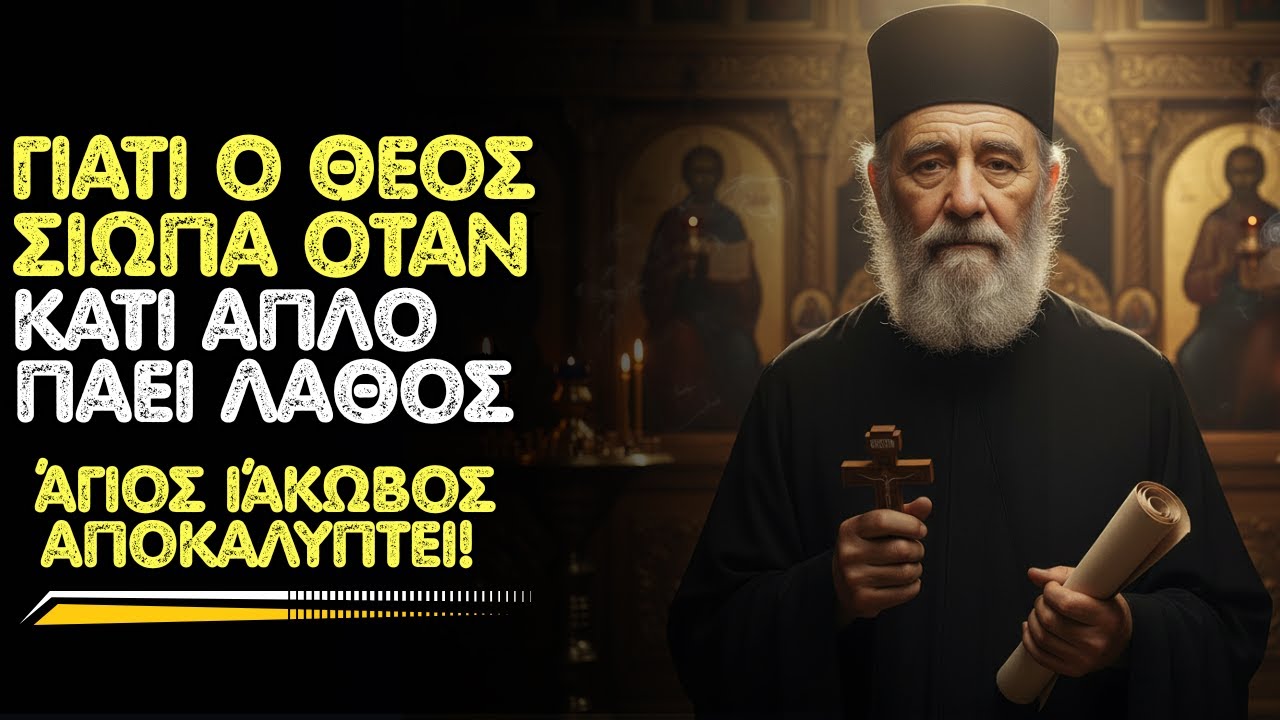 O Άγιος Ιάκωβος αποκαλύπτει: γιατί ο Θεός σιωπά όταν κάτι απλό πάει στραβά