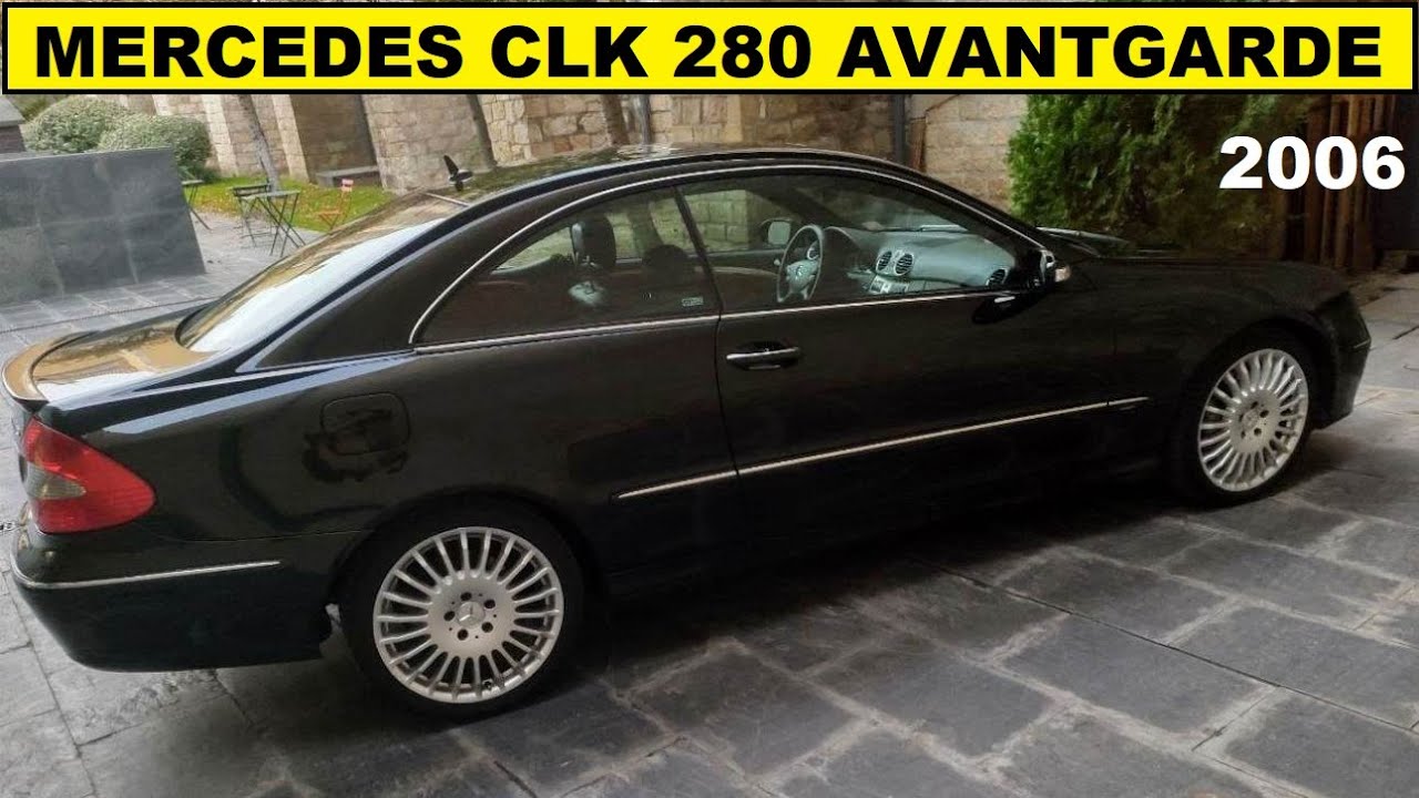 ⛽Mercedes CLK 280 Avantgarde con techo. El coupe elegante de Mercedes. W209 #mercedesclk