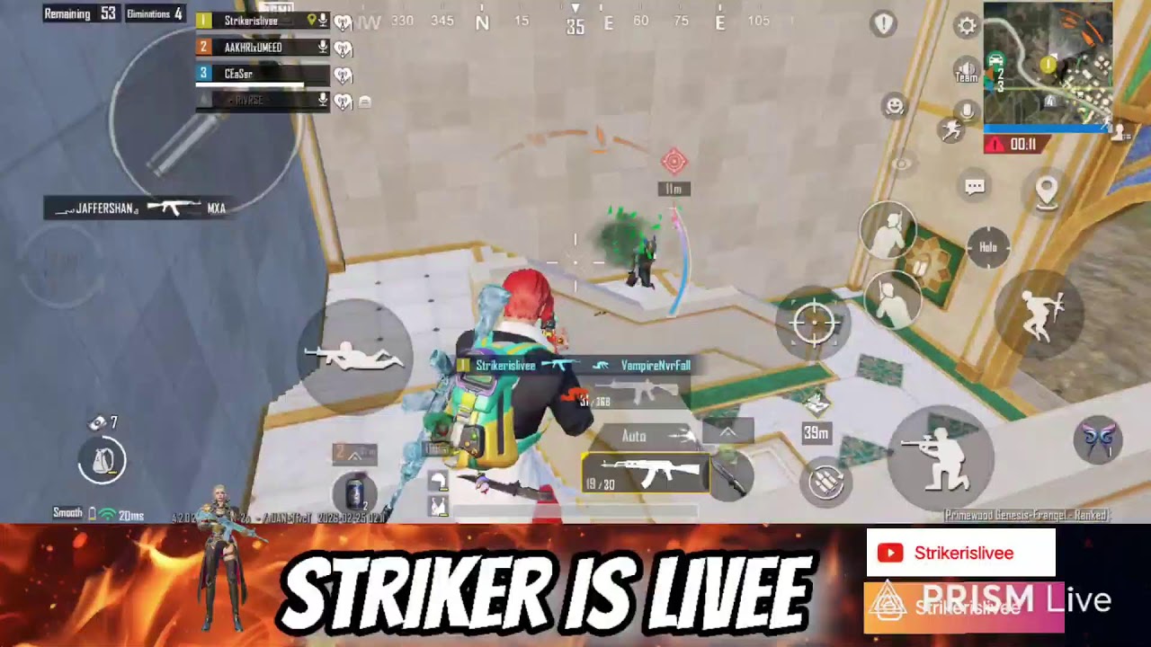 FULL RUSH GAMEPLAY ERANGLE 💀💀 || BGMI      @Striker is livee #bgmi #bgmilive #bgmigameplay